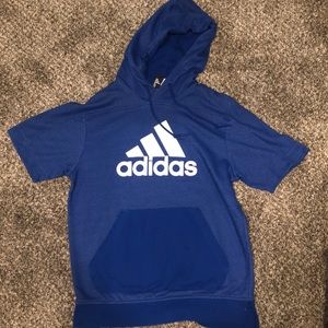 Adidas short-sleeve sweatshirt